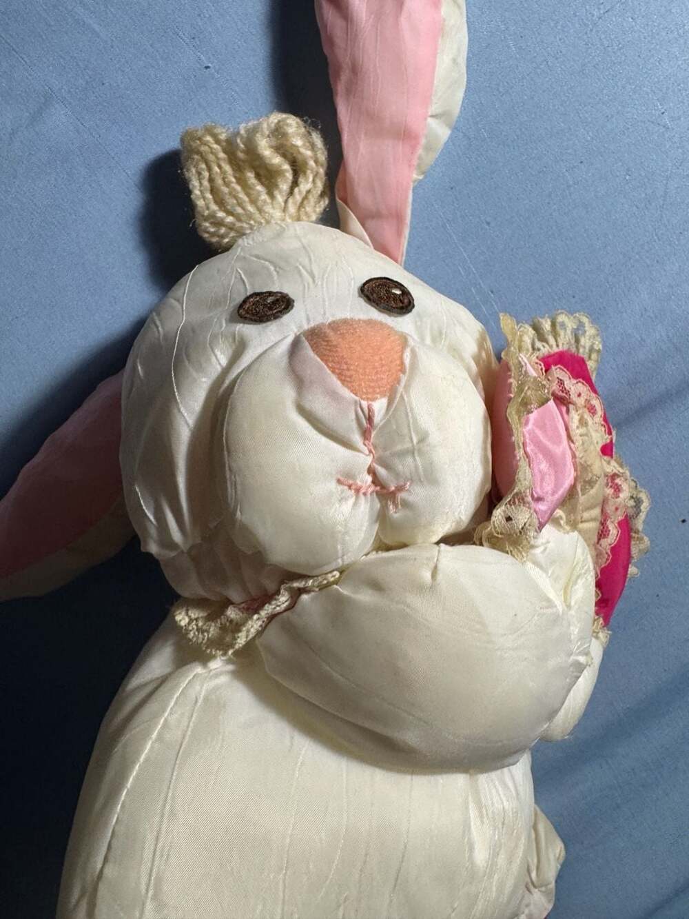 Fisher Price Puffalump Bunny Plush White Rabbit 1988